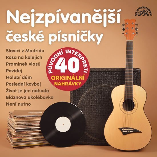 Nejzpívanější české písničky -2 CD - interpreti Různí