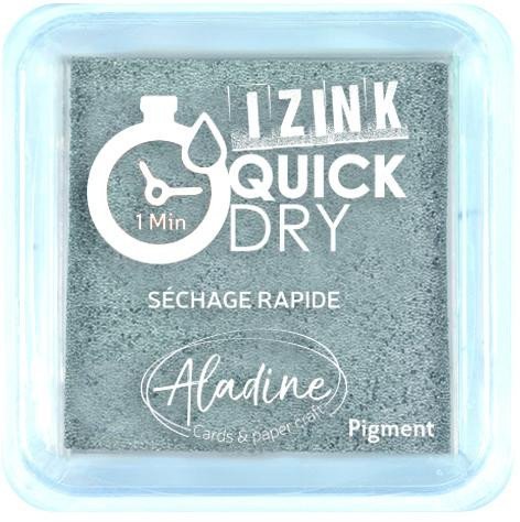 Levně Razítkovací polštářek IZINK Quick Dry rychleschnoucí - stříbrný