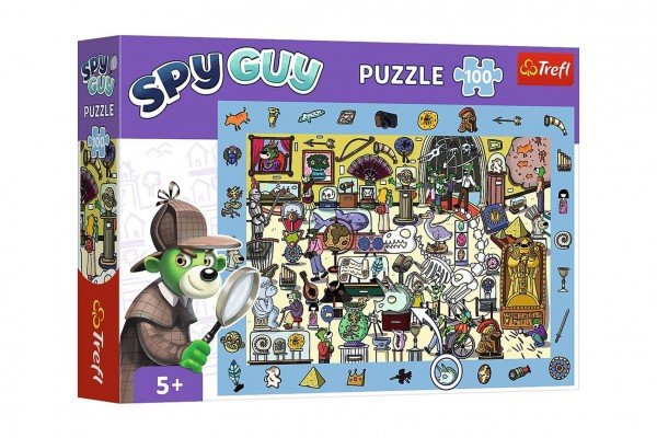 Levně Puzzle Spy Guy - Muzeum 48x34cm 100 dílků v krabici 33x23x6cm