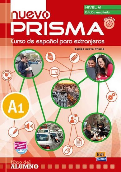 Levně Prisma A1 Nuevo - Ed. ampliada (12 unidades) Libro del alumno + CD - VV.AA.