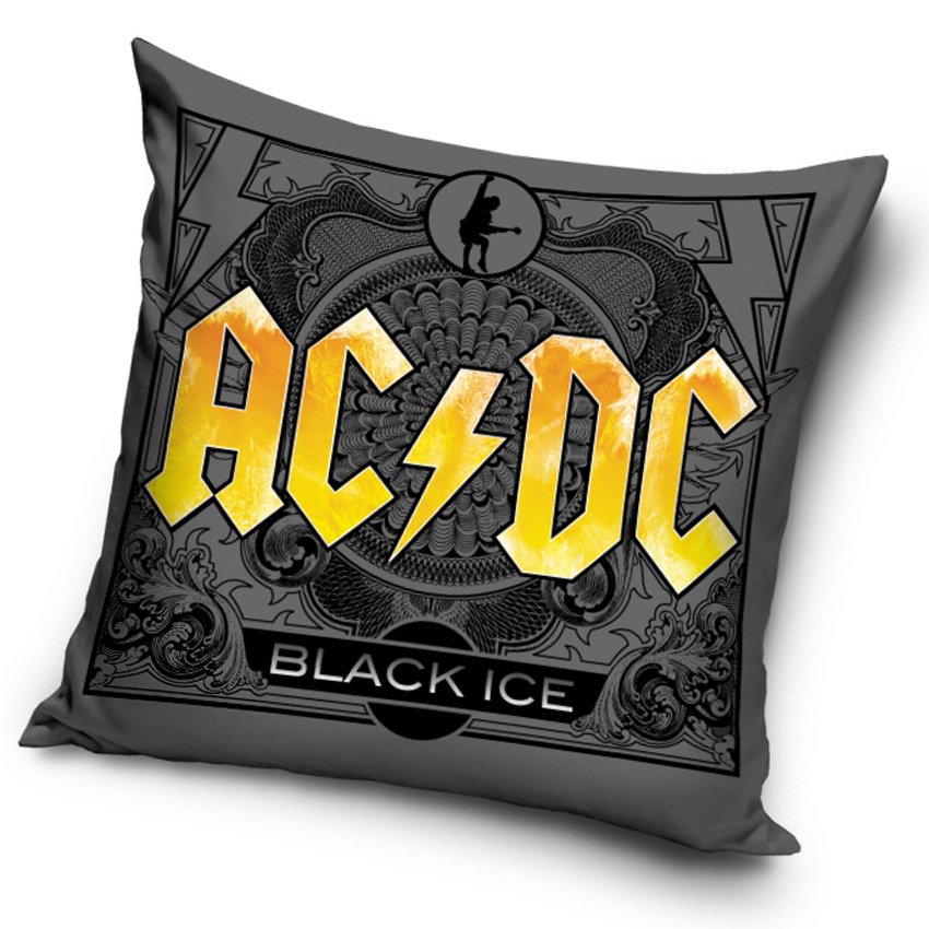 Levně Polštářek AC/DC Black Ice Tour