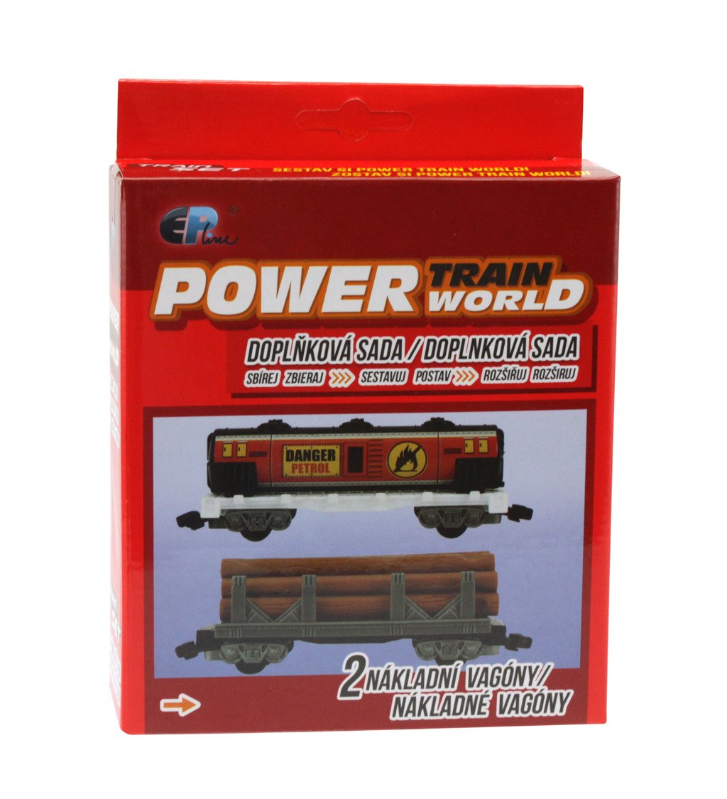 Levně POWER TRAIN WORLD - Nákladní vagóny - EPEE