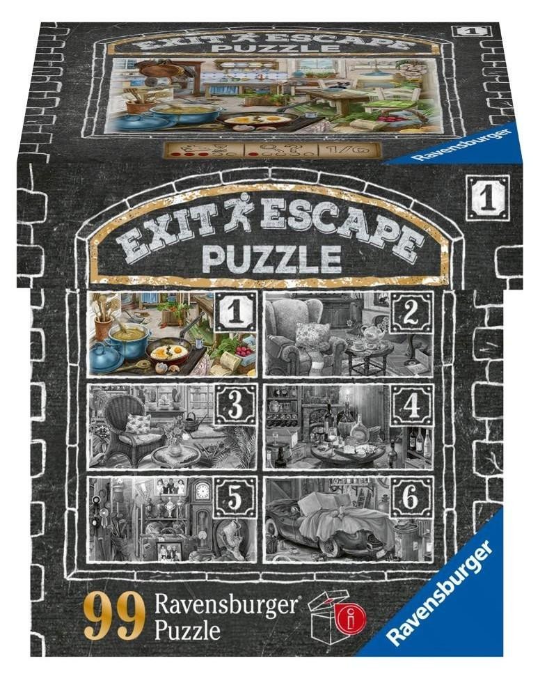 Ravensburger Puzzle Exit - Kuchyň 99 dílků