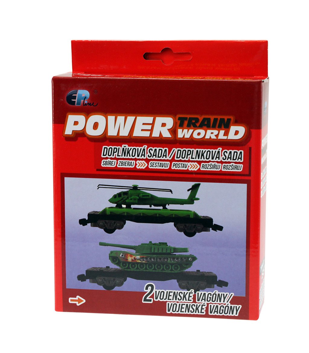 Levně POWER TRAIN WORLD - Vojenské vagóny - EPEE