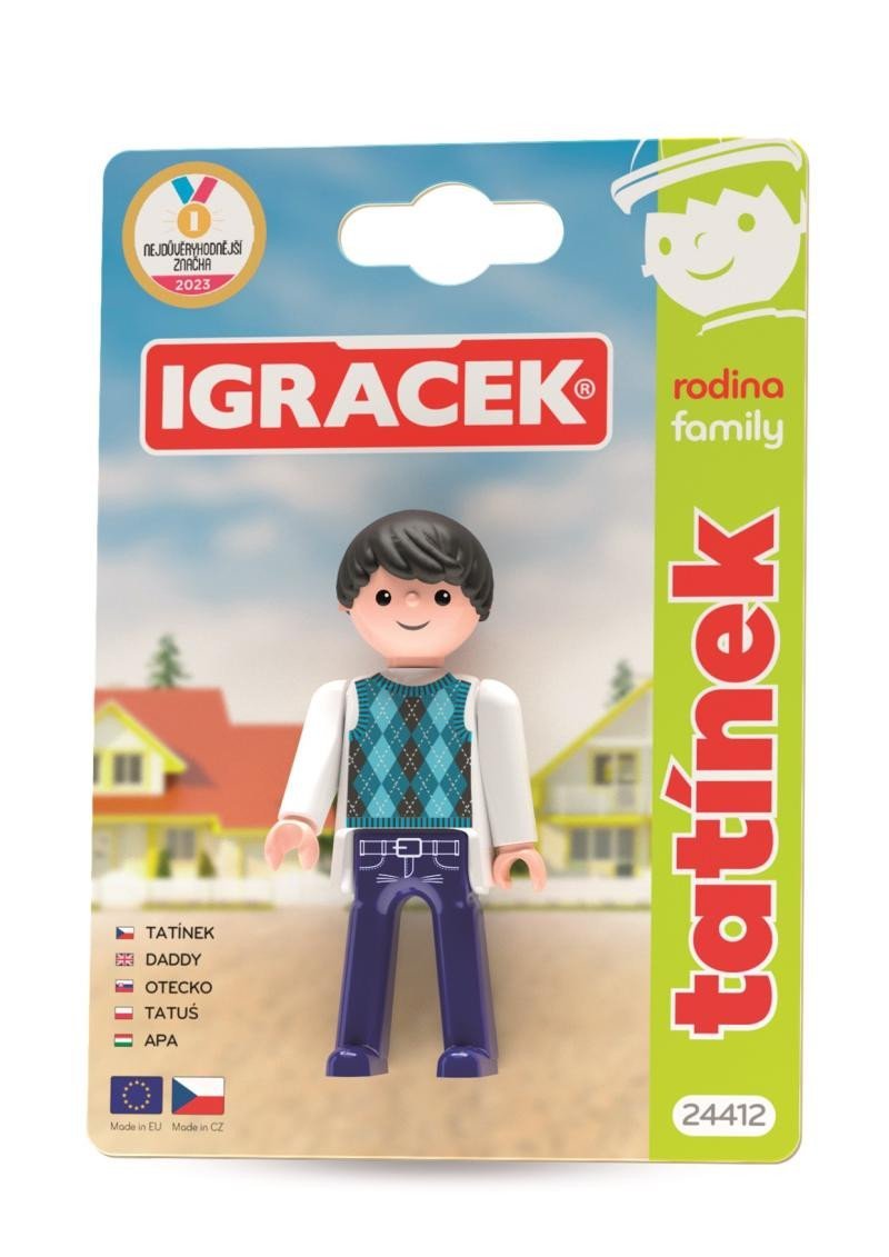 Levně Igráček Rodina Tatínek - figurka