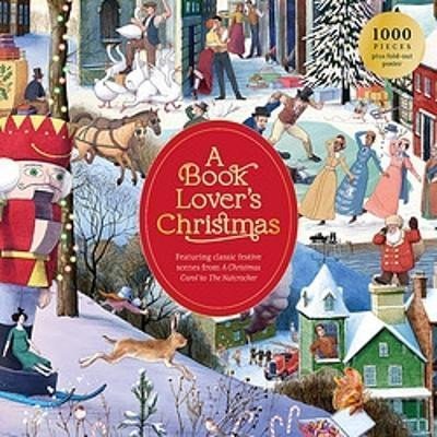 Levně A Book Lover´s Christmas: A 1000-piece jigsaw puzzle