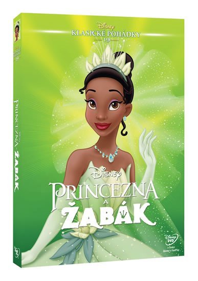 Levně Princezna a žabák DVD - Edice Disney klasické pohádky