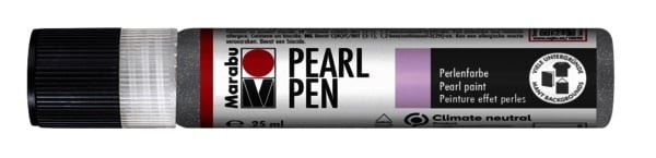 Levně Marabu Pearl Pen Tekuté perly třpytivé - stříbrná 25 ml