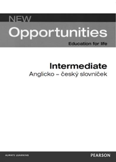 Levně New Opportunities Intermediate: Anglicko - český slovníček