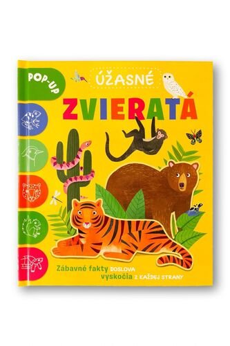 Kniha Úžasné zvieratá POP-UP