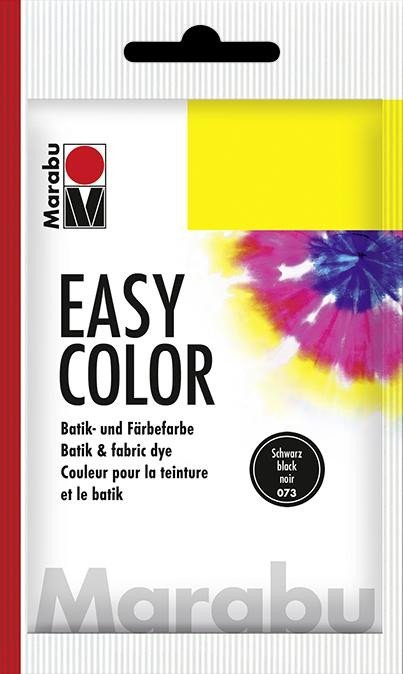 Levně Marabu Easy Color batikovací barva - černá 25 g