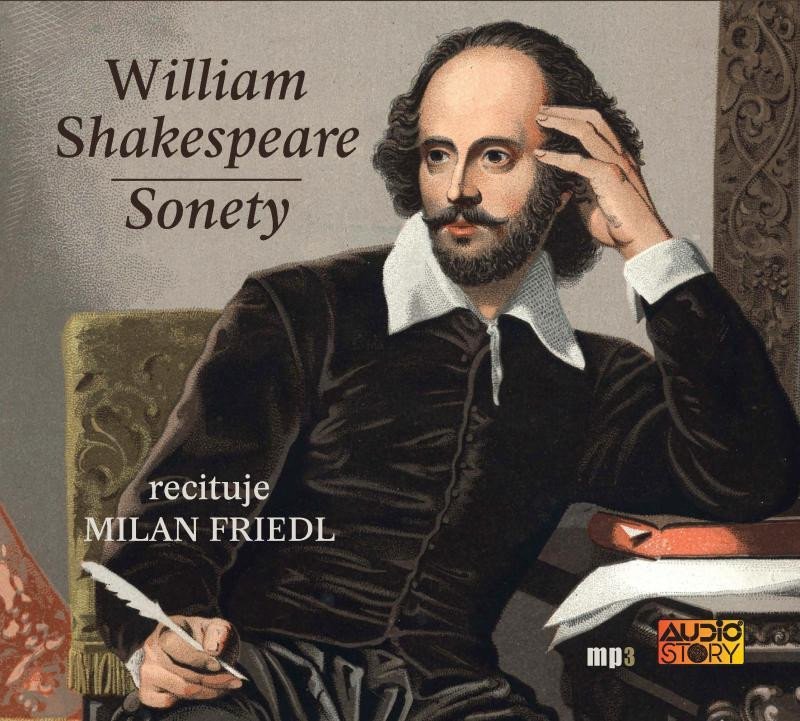 Levně Sonety - CDmp3 (Recituje Milan Friedl) - William Shakespeare