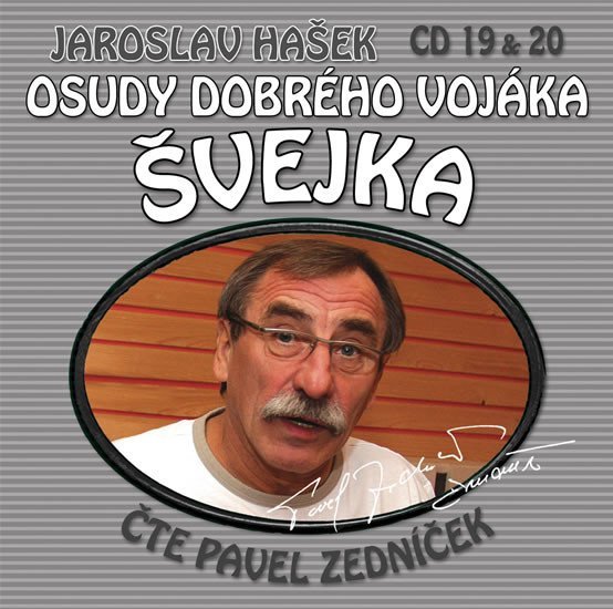 Levně Osudy dobrého vojáka Švejka 19-20 - 2CD - Jaroslav Hašek