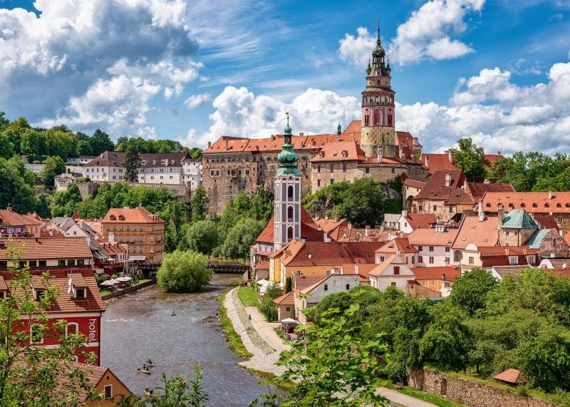 Levně Ravensburger Puzzle Česká kolekce - Český Krumlov 1000 dílků