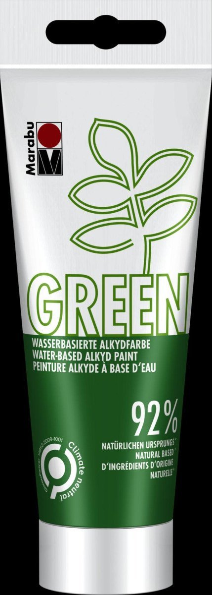 Levně Marabu Green Alkydová barva - světle zelená 100 ml
