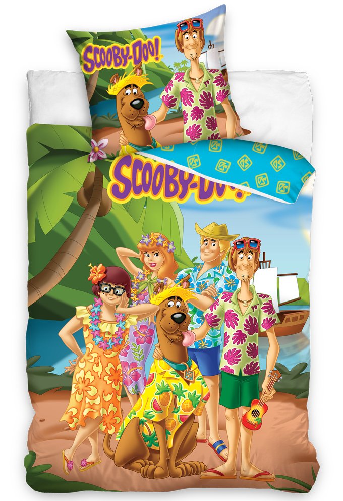 Levně Dětské povlečení Scooby Doo Dovolená na Havaji