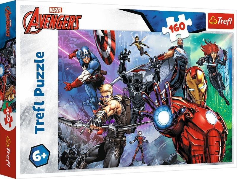 Levně Puzzle Marvel: Hrdinové vždy připraveni/160 dílků