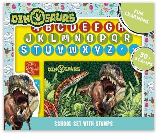 Levně Dinosauři - Školní set s razítky