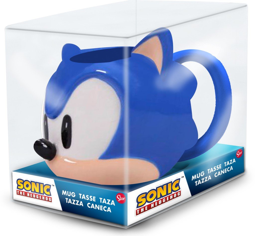 Levně 3D hrnek Sonic - EPEE