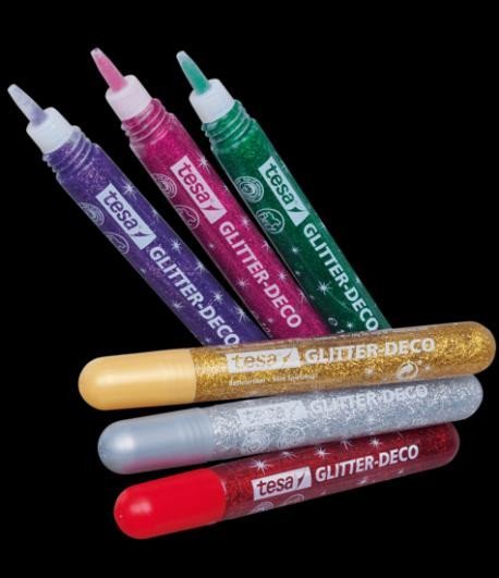 Levně Tesa dekorační gelové pero mix barev