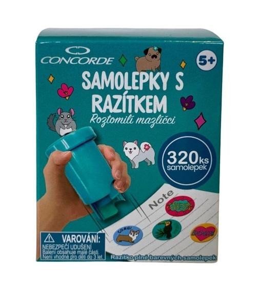 Levně Samolepky s razítkem CONCORDE - Roztomilí mazlíčci