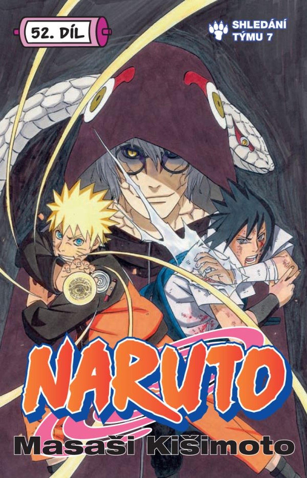 Naruto 52- Shledání týmu 7 - Masaši Kišimoto