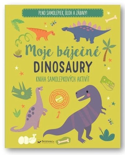 Product detail of Moje báječné dinosaury Kniha samolepkových aktivít