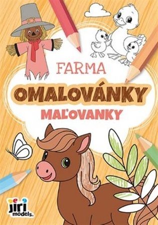 Levně Omalovánky A5 Farma