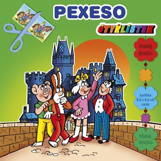 Levně Čtyřlístek - Pexeso s MAXI kartičkami