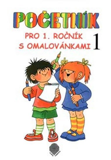 Levně Početník pro 1. ročník s omalovánkami (1. díl) - Číslice1, 2, 3, 4 - Eliška Svašková