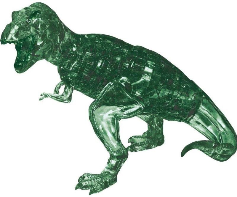 Levně Puzzle 3D Crystal Tyranosaurus zelený/49