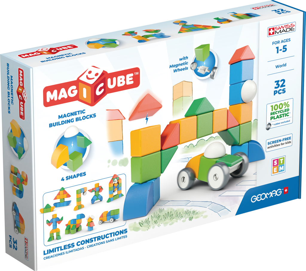 Levně Geomag Magicube - Shapes 32 dílků