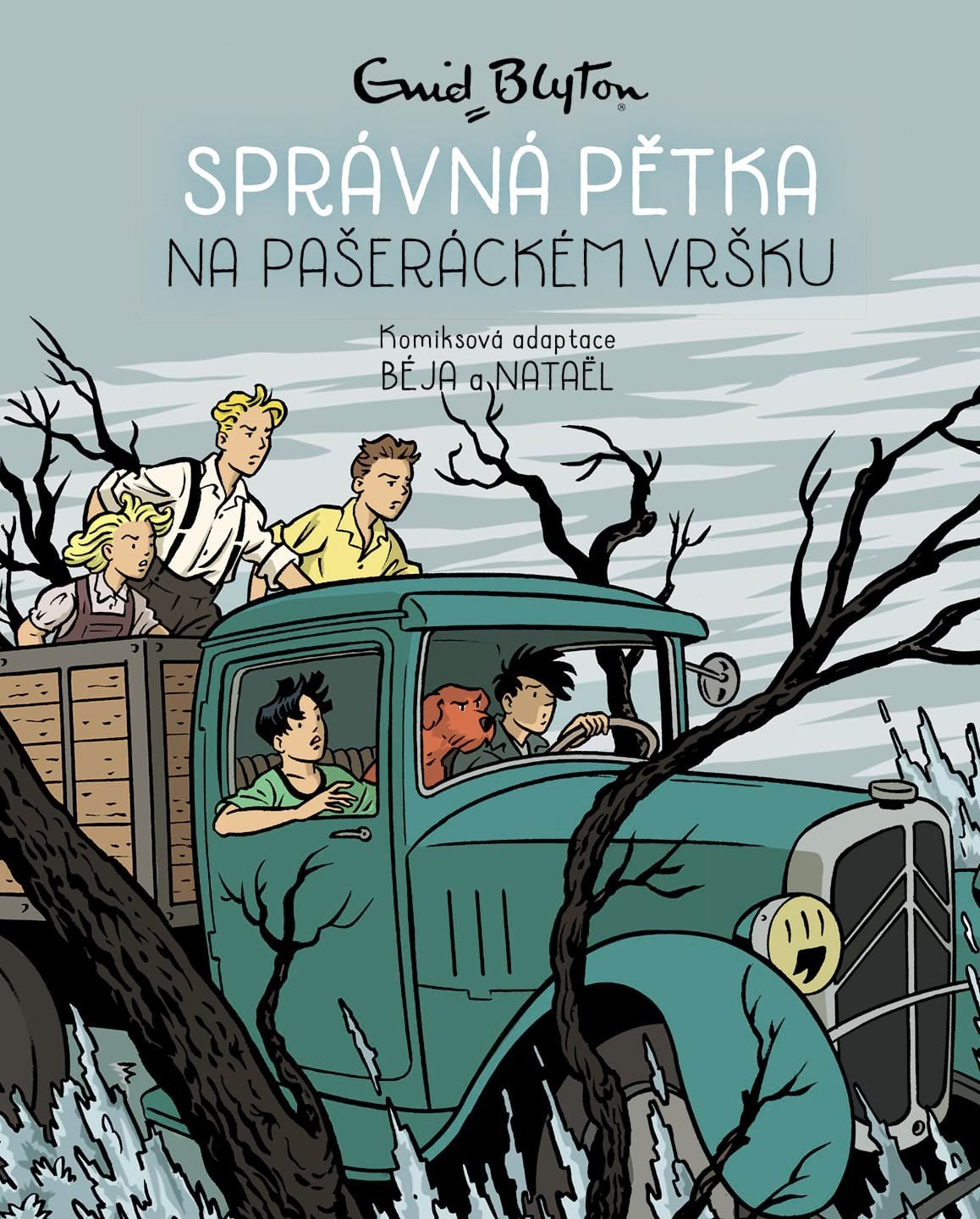 Levně Správná pětka 4. na pašeráckém vršku - komiks - Enid Blytonová