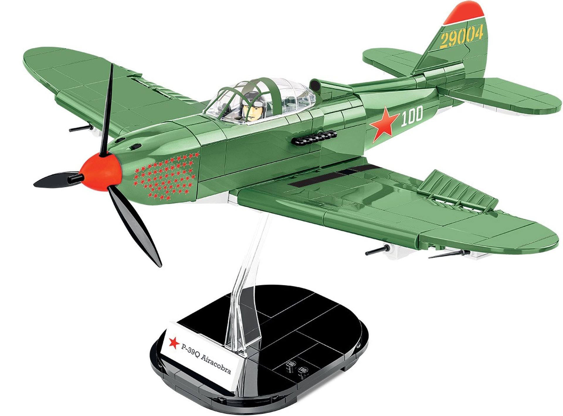 Levně COBI 5747 II WW Bell P-39Q Airacobra, 1:32, 380 k, 1 f
