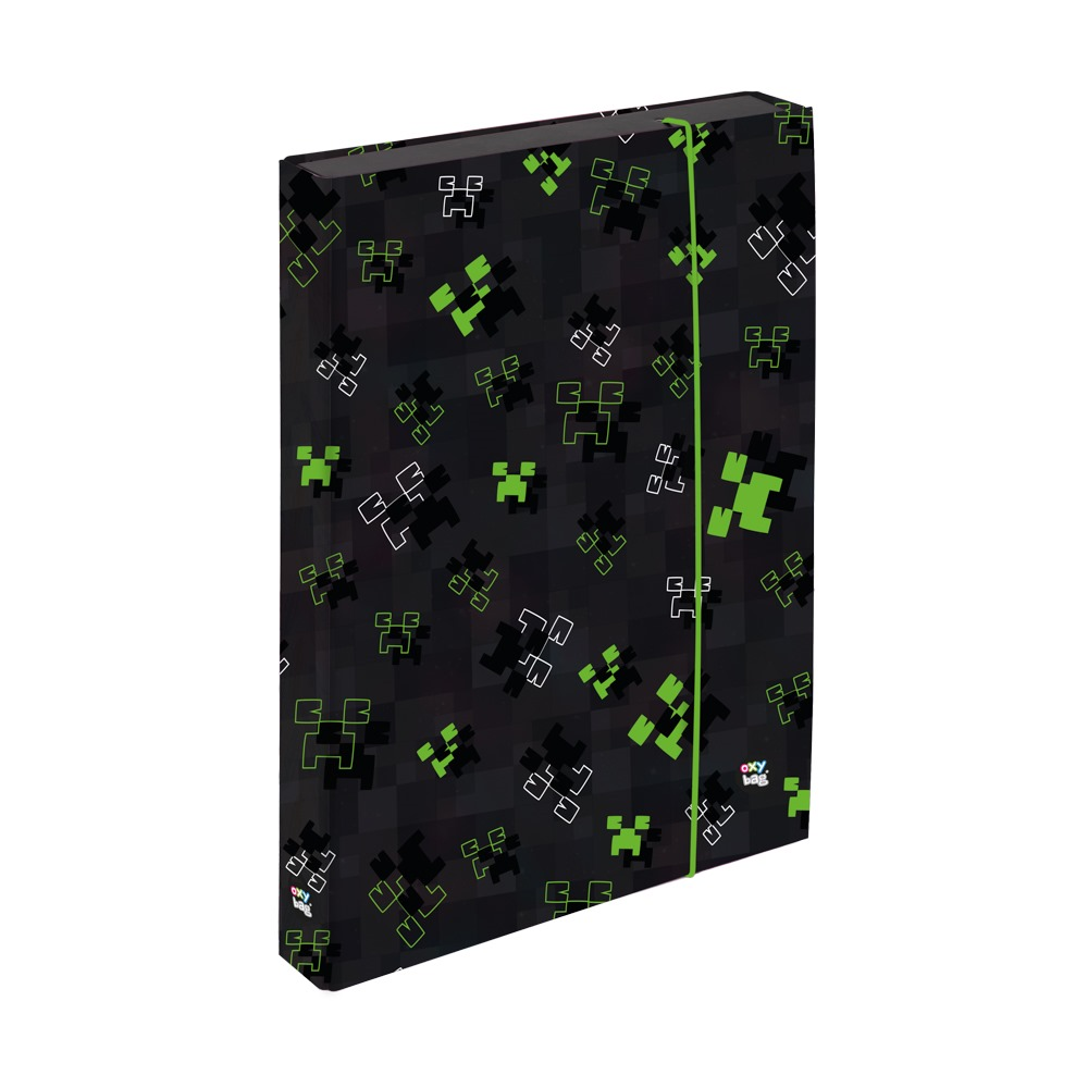 Product detail of Box na sešity A4 Jumbo OXY NEXT Green Cube