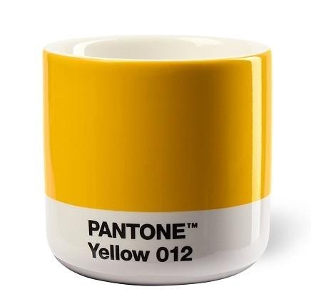 Pantone Hrnek Macchiato - Yellow 012