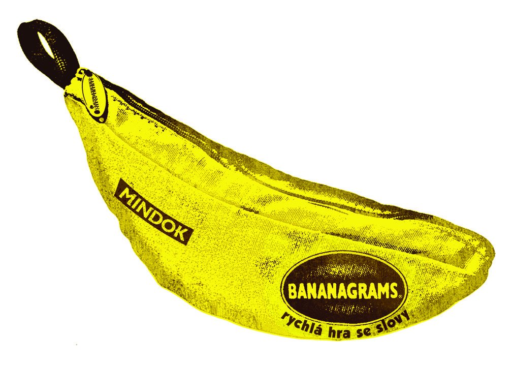 Bananagrams - rychlá hra se slovy - Mindok