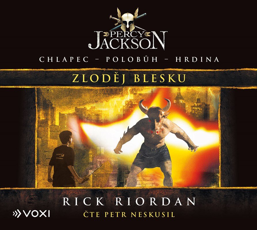 Percy Jackson 1 - Zloděj blesku - CDmp3 (Čte Petr Neskusil) - Rick Riordan