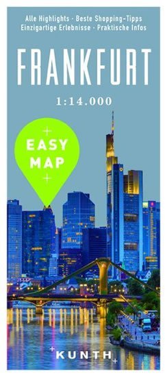 Levně Frankfurt - Easy Map 1:14 000
