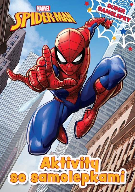 Levně Spider-Man - Aktivity so samolepkami - Kolektiv