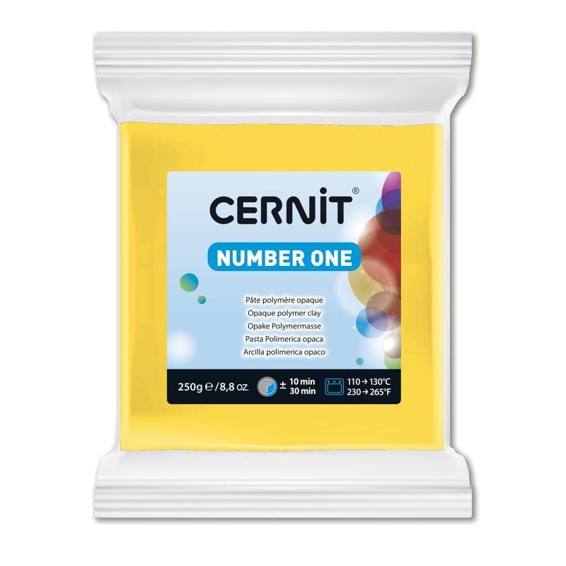 Levně CERNIT NUMBER ONE 250g žlutá