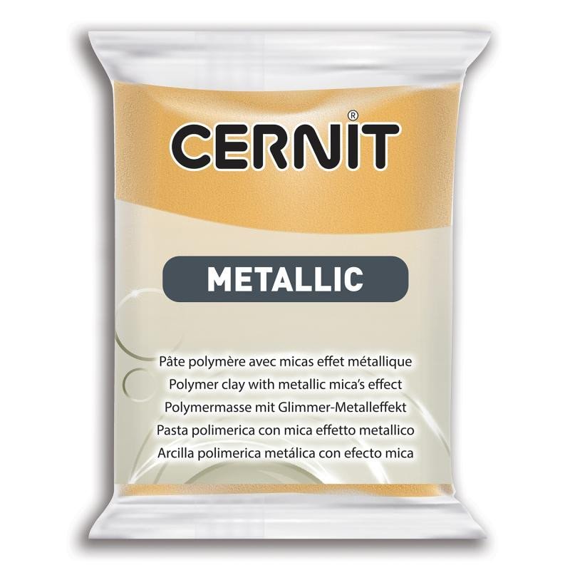 Levně CERNIT METALLIC 56g - zlatá