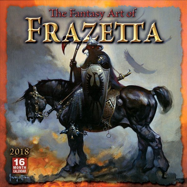 Frazetta 2018 kalendář - Frazetta, Frank
