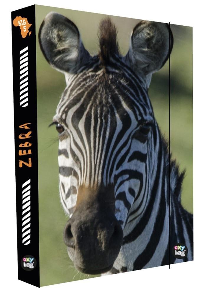 Levně Oxy Box na sešity A4 Jumbo - Zebra