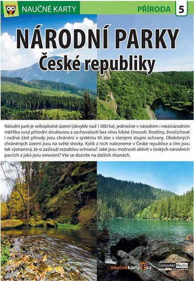 Levně Národní parky ČR - Naučné karty