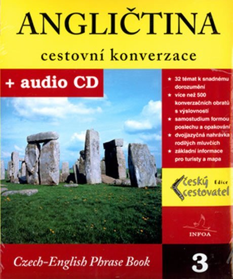 Levně Angličtina - cestovní konverzace + CD - Kolektiv autorú