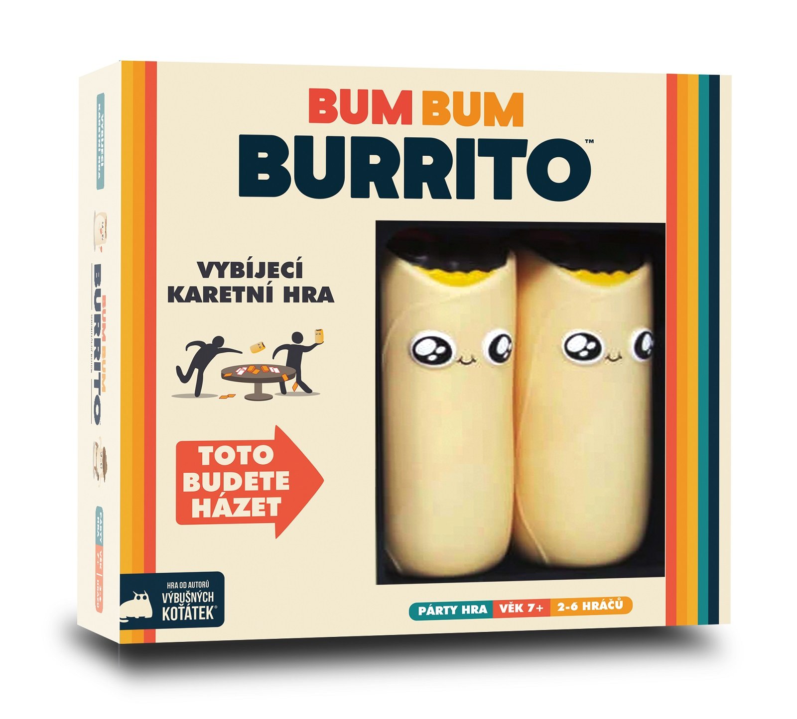 Bum Bum Burrito - vybíjecí karetní hra