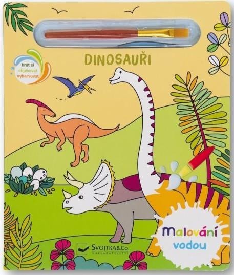 Levně Dinosauři - Malování vodou