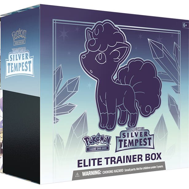 Levně Pokémon TCG: SWSH12 Silver Tempest - Elite Trainer Box