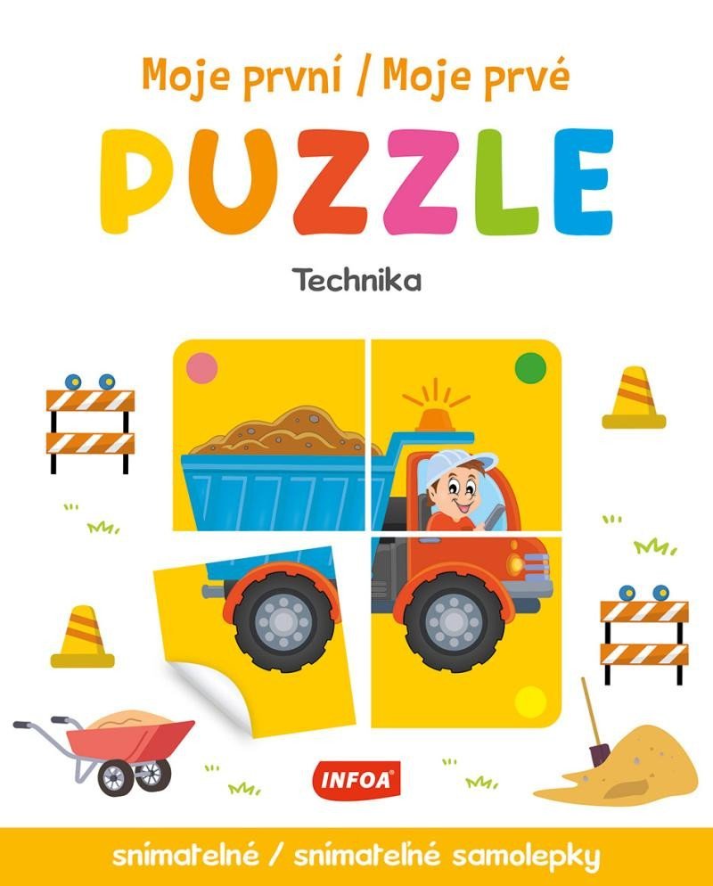 Levně Moje první puzzle - Technika / Moje prvé puzzle - Technika